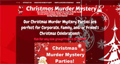 Desktop Screenshot of christmasmurdermystery.com